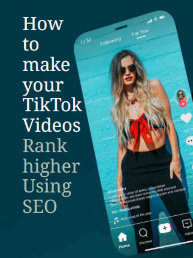 5 Tips For Ranking TikTok Videos higher Using SEO