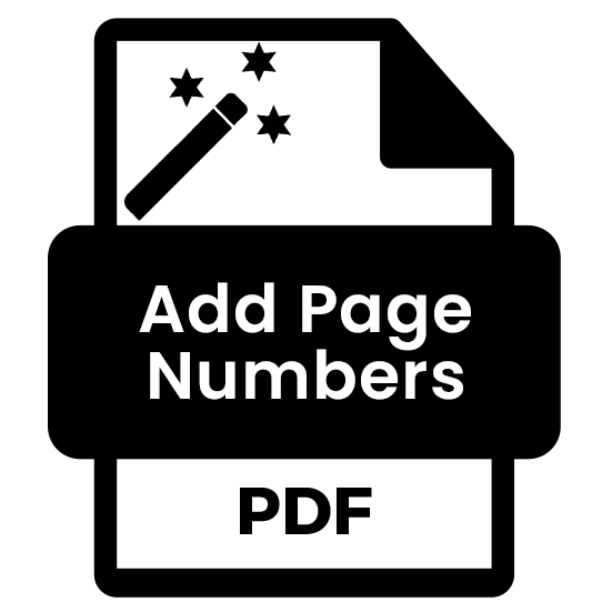 Add Page Numbers in PDF
